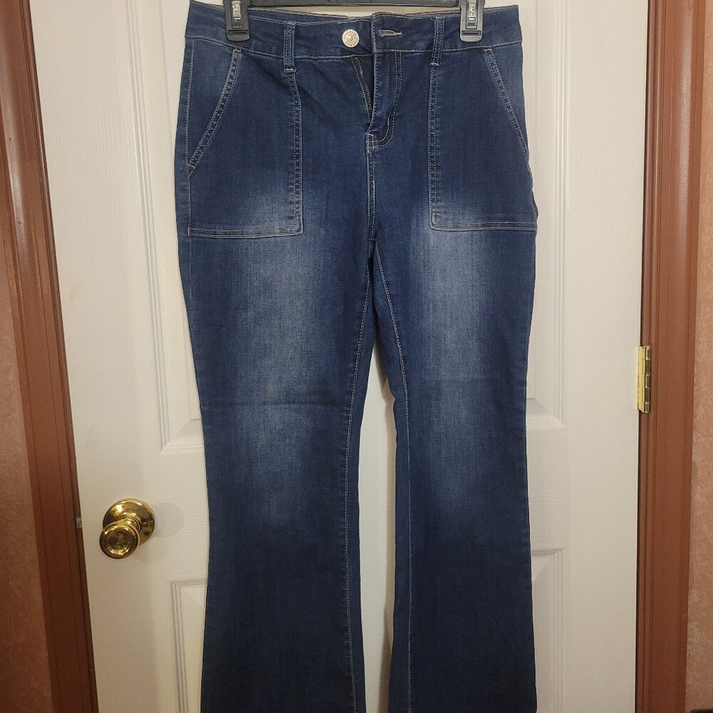 9th and Main Petite Jeans Flare Leg Boot Cut